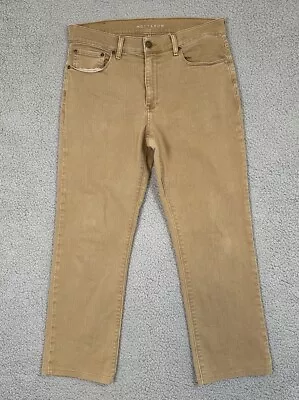 Mott & Bow Mercer Jeans Men's Size 31x30 (27'' Actual Inseam) Brown Denim Pants • $37.99