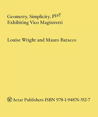 Geometry Simplicity Play: Exhibiting Vico Magistretti • $28.51