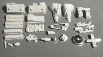 $9.99 • Buy 🌟 265 V8 Engine 1955 Chevy Corvette 1:25 Scale 1000s Model Car Parts 4 Sale.
