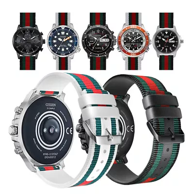 £12.99 • Buy Replacement For Citizen Eco-Drive Watch Band 18mm 20mm 22mm Luxury Leather Strap