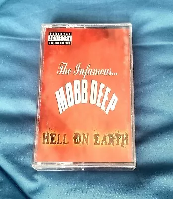 RARE Mobb Deep Hell On Earth Cassette Tape Hip Hop Rap • $99.99