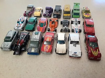 Lot Of 21 Vintage Hot Wheels Blackwalls 70’s - 80’s • $29.99