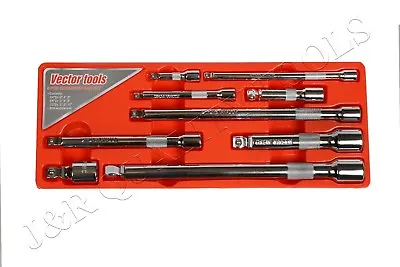 VCT 9PC Wobble Extension Bar Set | Cr-V 1/4 3/8 1/2  Drive • $27.95