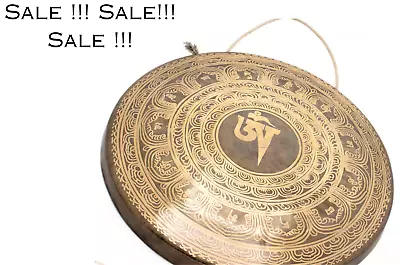 Handmade Tibetan Gong - 16 Inches - Meditating Gong For Sound Bath • $239