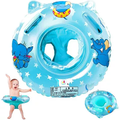 Inflatable Baby SwimmingSwimming Float-Baby Swimming Ring W/Safety Handles • £6.93