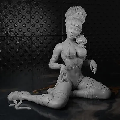 Sexy Betty Paige Horror Frankenstein 12.9  Figure Custom Resin Model Kit Paint • $149.95