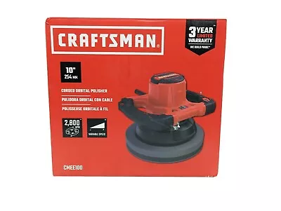 CRAFTSMAN 10-in Variable Speed Corded Polisher (CMEE100) • $39.10