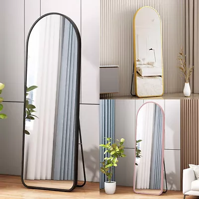 Extra Wide Full Length Mirror Free Standing Leaning Wall Mounted Dressing Mirror • £33.95