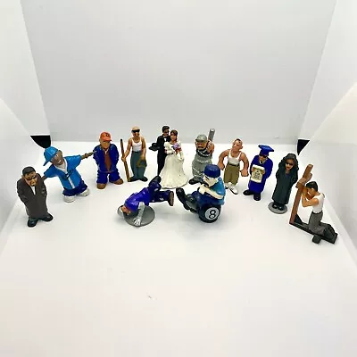 Vintage Lil’ HOMIES ~ Designer VINYL Figures X 12 Homies 1/32 Scale Lot • $30