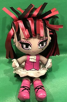 Monster High Stylized Plush Doll Draculaura 10  Freaky & Fabulous Ribbon Hair • $9.99