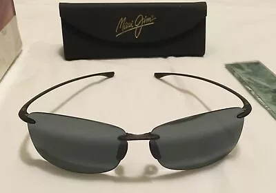 Maui Jim ʻAKAU Mens Matte Black MAUIGreen® Lens GM442-2M • $89.99