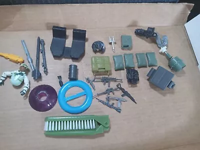 Vintage Hasbro GI JOE Figures 80’s Action Figures Accessories Lot Weapons Parts • $14.99