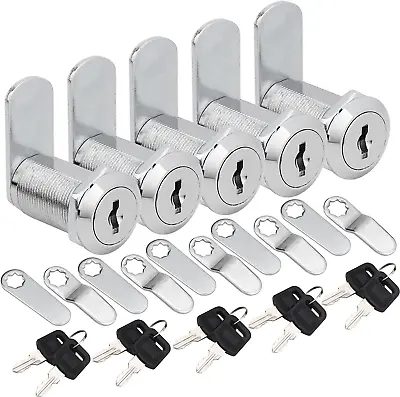 $22.99 • Buy Cabinet Cam Lock Keyed Alike Cylinder Tool Box Replacement RV Storage Truck NEW