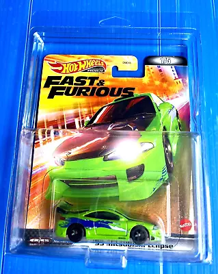 Hot Wheels Fast & Furious '95 Mitsubishi Eclipse  FREE Protector • $37