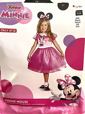 Disguise Disney Junior Minnie Mouse Girl Toddler Costume Size 2T New • $10.70