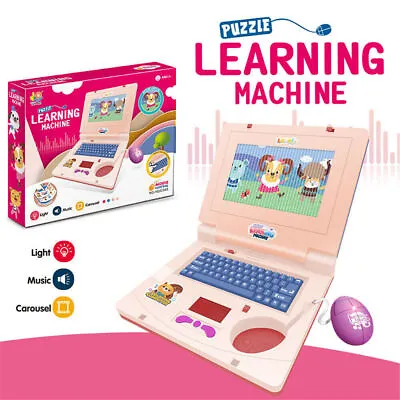 Simulation Laptop English Learning Kids Toy Music Computer Baby Educational Toy✧ • £10.60
