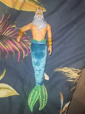 King Triton Doll The Little Mermaid • £30