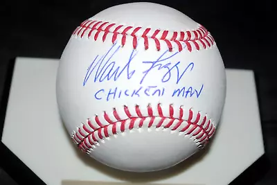 Wade Boggs Signed Baseball Omlb Hof Red Sox  Rare  Chicken Man  Script Mint Jsa • $99