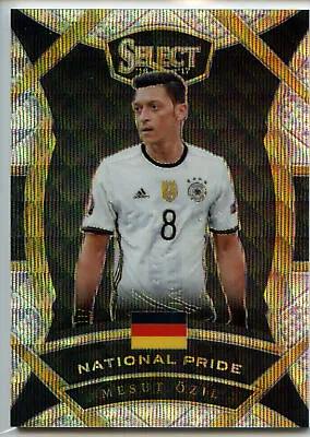 2016-17 Panini Select Soccer National Pride Insert #23 Mesut Ozil - Germany • $10.99