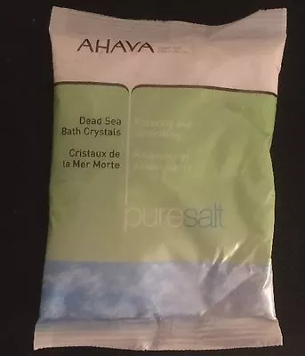 AHAVA PURE DEAD SEA BATH CRYSTALS 100% Dead Sea Salt (8.5 Oz) • $23.89