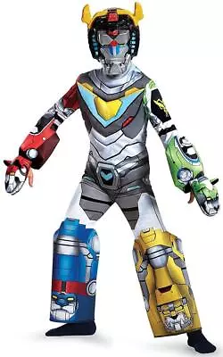Voltron Deluxe Legendary Defender Robot Fancy Dress Up Halloween Child Costume • $49.63