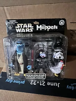 Disney Star Tours The Muppets Gonzo Darth Vader Sam The Eagle Obi Wan • $72