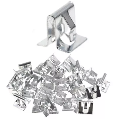 25x Metal Fastener Clips 1/2  X 5/8  For Car Dash Panel Retainer Moulding Trim • $6.95