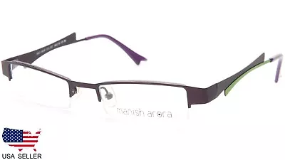 NEW MANISH ARORA MNO-9004 007 DARK MATTE PURPLE EYEGLASSES FRAME 48-19-135 B21mm • $49.99