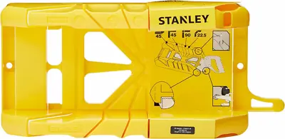£8.44 • Buy Stanley Saw Storage Mitre Box 1 19 212 Black 