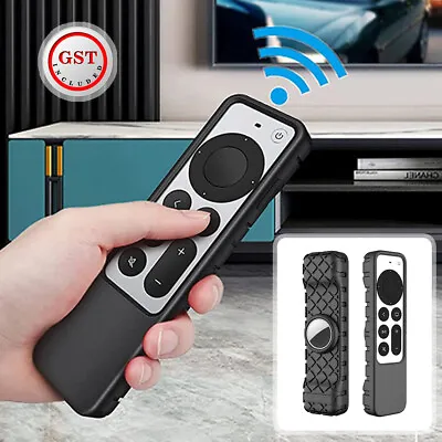 $8.12 • Buy 2In1 Silicone Remote Protective Case For Apple TV 4K 2nd Gen Siri 2021 Air Tag