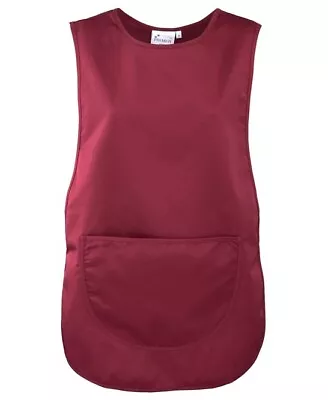 Premier Unisex Workwear Women Apron Round Pocket Ladies Tabard Kitchen New • £9.49