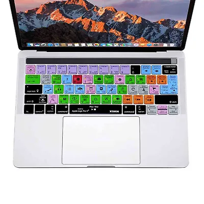 XSKN Logic Pro X Shortcuts Keyboard Cover For Touch Bar MacBook Pro 13.3/15.4 • $15.99