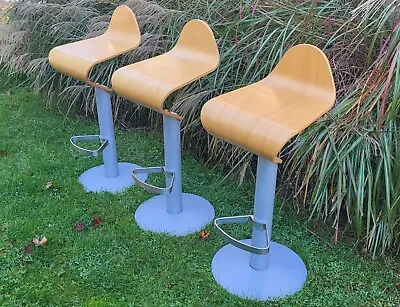 Danish Modern MCM Bar Stools By Allermuir • $350