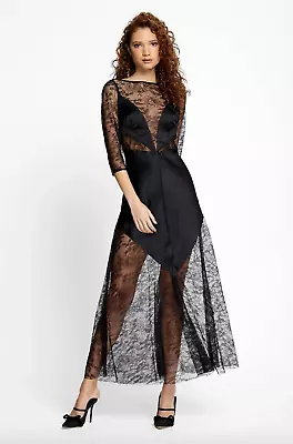 $135 • Buy Bnwt Alice Mccall Black Black Beauty Midi Dress - Size 6 Au/2 Us (rrp $395)