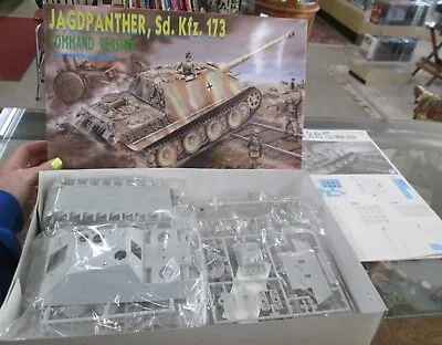 DML 1:35 Jagdpanther Sd Kfz 173 Command Version Unassembled Model #9016 NIB 1995 • $31.99