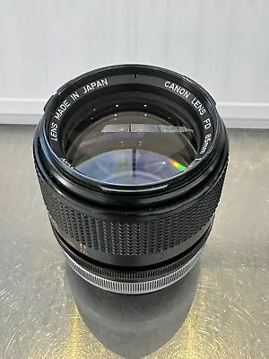 Canon FD 85mm 1.8 SSC Lens • $349.99