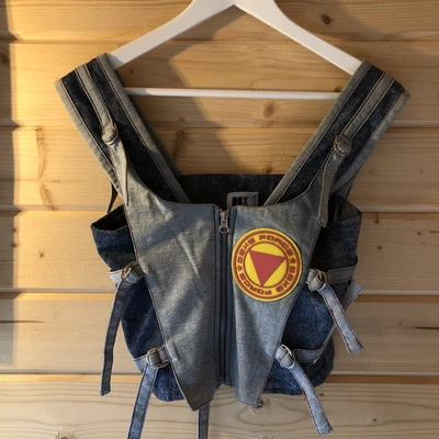 £15 • Buy Denim Corset Top