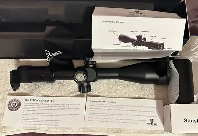 5-25X56IR RITON RT-S MOD7 New Open Box Riflescope Illuminated MRAD MIL-DOT • $950