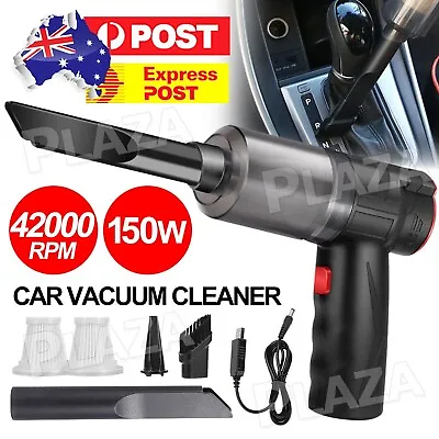 42000RPM Cordless Handheld Car Vacuum Cleaner Mini Portable Auto Wireless Duster • $20.95