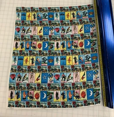 NEW Loteria MEXICANA Fat Quarter Cotton Fabric Material  • $5.99