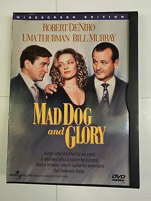 Mad Dog And Glory - ROBERT DENIRO - UMA THURMAN - BILL MURRAY (DVD 1998 SNAPC) • $9.88