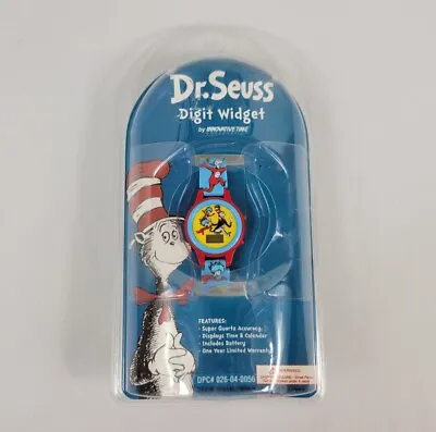 Dr. Seuss Digit Widget Watch 1998 Sealed • $17.99