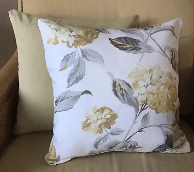 Two Laura Ashley 18x18in Cushion Covers In Camomile Hydrangea • £32