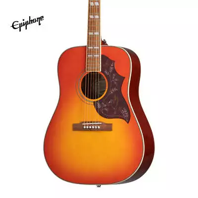 Epiphone Hummingbird Studio Acoustic-Electric Guitar - Faded Cherry Sunburst • $593.68