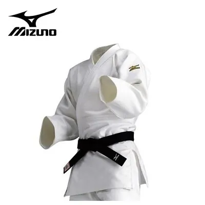 MIZUNO Judo Gi Jacket Judogi YUSHO White IJF Official Approved 22JM5A1801 New • $127.22