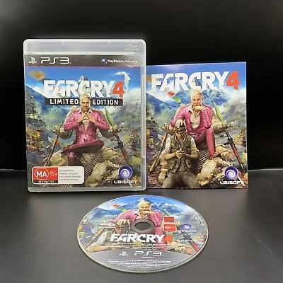 Farcry 4 Limited Edition (PlayStation 3 PS3) With Manual • $11.95