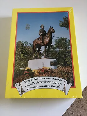 Factory Sealed McPherson Ks Commemorative 513 Piece Puzzle 1997-125th Ann. • $8.49