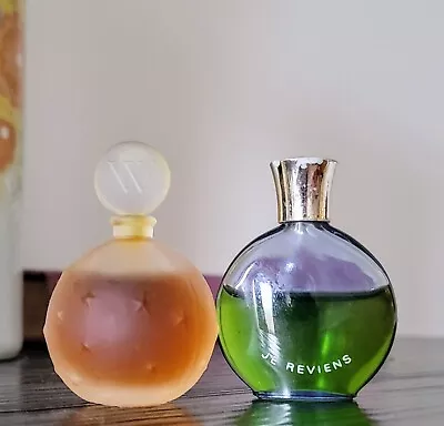 Lot 2 Vintage Mini Worth JE REVIENS Parfum Splash • $19.99
