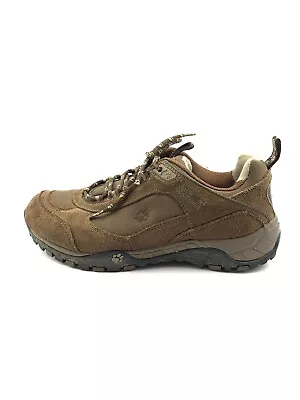 Jack Wolfskin Mens Hiking Shoes Trekking Shoes Outdoor Size: 40.5 Uk: 7 Brown • £33.69