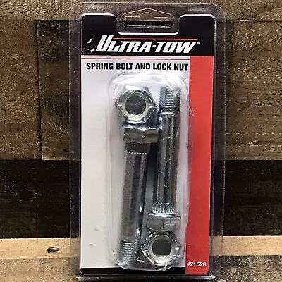 $12.95 • Buy Ultra-Tow 2-Pc. Spring Bolt And Lock Nut Set - 21528 9/16” X 2-7/8”